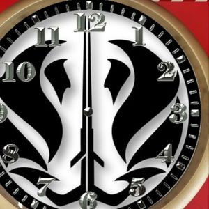 Jedi knight logo clock